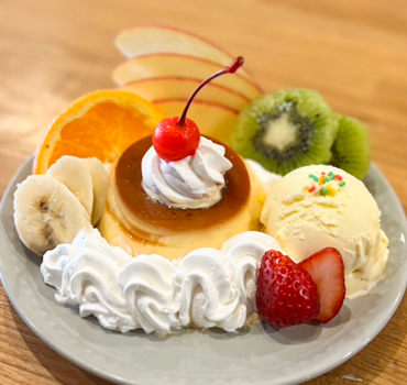 プリンアラモード
